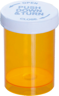 Push & Turn Vials